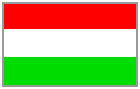 The flag of Hungary is a red-white-green tricolor